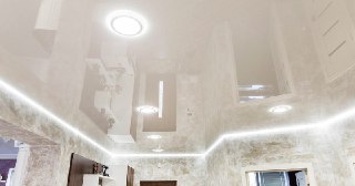 Натяжной ПВХ потолок Серов, цена от 2091 руб.