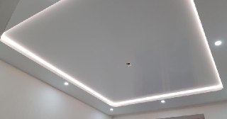 Светодиодные натяжные потолки Серов, цена от 1538 руб.